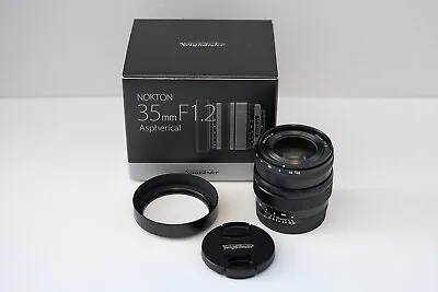 Voigtlander NOKTON 35mm F/1.2 Aspherical SE (for Sony E Mount) • $690