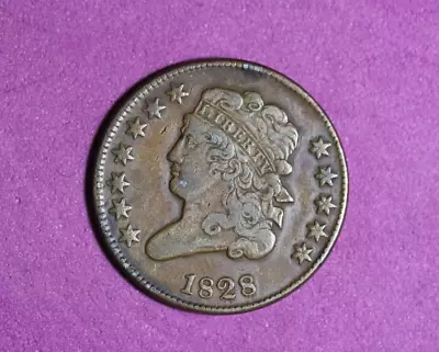 1828-  Half Cent #P17947 • $90