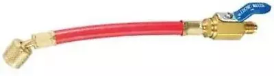 High Side Hose Yellow Jacket Red  Low Loss With Shut Off Valve 25602 GENUINE USA • $28.95