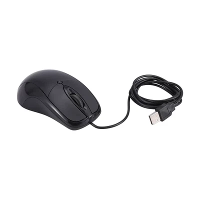$5.36 • Buy Wired Mouse For PC Laptop Computer Wheel-Black USB Optical Wired Mouse Scroll