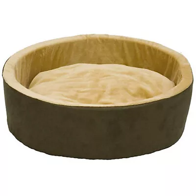 KH Mfg Thermo-Kitty Cuddle Up Mocha Heated Cat Bed • $83.58