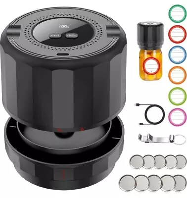 Electric Mason Jar Vacuum Sealer Kit For Wide Mouth & Regular Mouth Mason Jars • $19.99