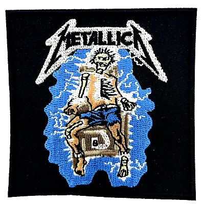 Metallica Rock Music Applique Embroidered Iron On Patch • $5.74