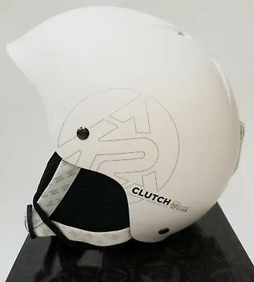 NEW High End $65 K2 Clutch Snowboard Helmet Adult Adjustable Size Small White • $19.99