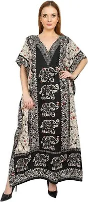 Kaftans Tunic Kimono Maxi Women Dashiki African Kaftan Free Size • $19.25