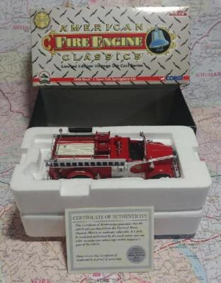 $24.99 • Buy Corgi Classics 1:50 1949 Mack L Open Cab Pumper Springfield FD No Bulldog