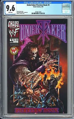 Undertaker Preview Book 1 CGC 9.6 1999 3978613005 Chaos! Comics WW • £80.36