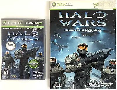 Halo Wars: Platinum Hits (Xbox 360 2009) And Prima Official Strategy Guide • $25.35