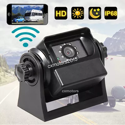 Wifi Wireless Trailer Hitch Camera RV Motorhome Towing Rear View For Iphone ISO • $116.99