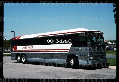 UNITED COACH. MCI BUS #272. Petersburg (VA). Original Slide 1993. • $7.99