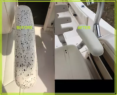 $69.95 • Buy Helm Seat Arm Rest  Repair/recondition  Vinyl/plastic Dye For Grady White
