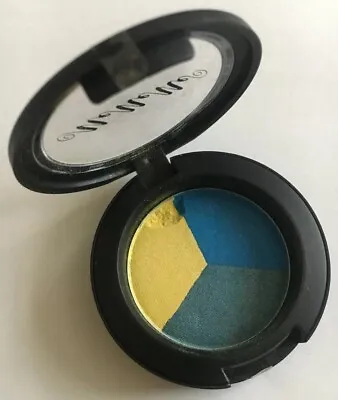 MeMeMe Trio Eyeshadow 07 Bright Eyes Royal Blue Sapphire Sea Ocean Gold SeeDet3 • £1.85