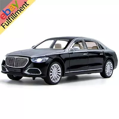 1/24 Alloy Metal Car Model Sound & Light Gift Toy Collection For Maybach S680 • $46.25