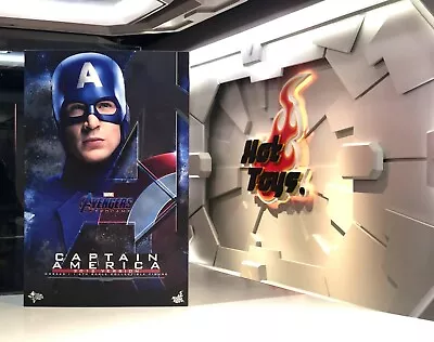 Hot Toys Mms563 Marvel Avengers Endgame 2012 Captain America 1:6 Figure • $199