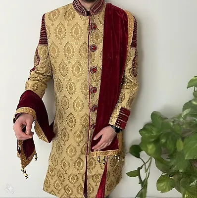 Mens Sherwani Asian Indian/Pakistani Wedding • £120