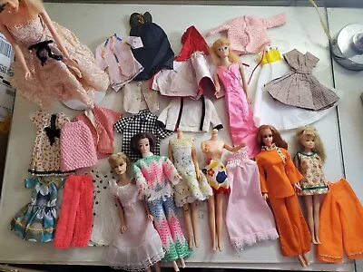 VINTAGE BARBIE Doll Clone And Homemade Clothes Lot ~~ NO DOLLS INCLUDED  • $32