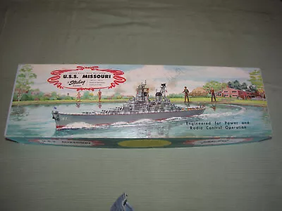 Vintage Sterling Models B17-M USS MISSOURI Balsa Wood Ship Kit 1:192 Scale • $125