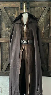 Star Wars Jedi Sith Anakin Skywalker Obi Kenobi Wa Cosplay Costume Cloak Robe  • $68