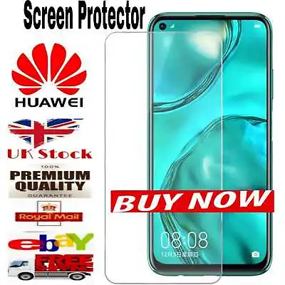 Screen Protector FOR Huawei P20/30/40/Mate/Pro Lite Protection Tempered Glass • £0.99
