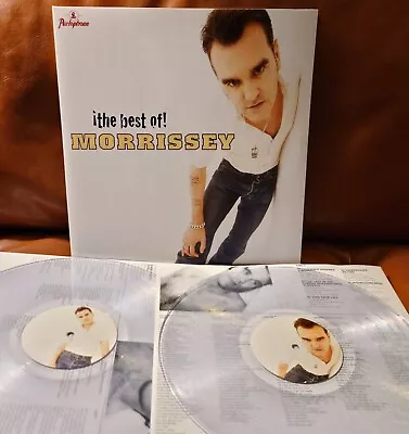 Morrissey ¡The Best Of! 2XLP Clear Vinyl Numbered Ltd/1600 Unplayed Like New • $21.50
