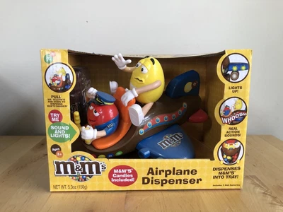 £49.38 • Buy M & M Airplane Candy Dispenser Die Cast Toy Plane New In Box M&M Chocolate