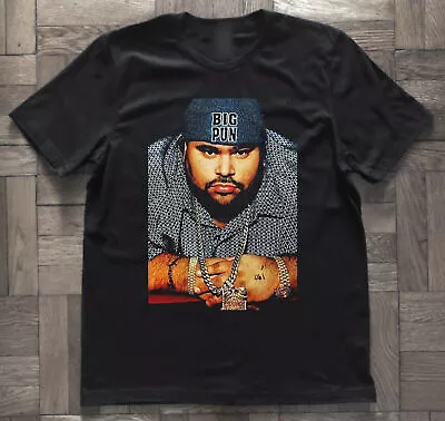 Rare Big Pun Rapper For Fans Black S-234XL Men Women Classic T-Shirt AA082 • $17.99