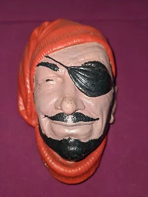 $12.95 • Buy Vintage Chalkware Pirate Head Wall Plaque