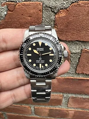 Vintage SEIKO Mod MilSub No Date Sub 5517 • $299