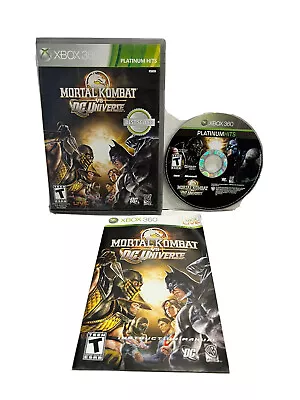 Mortal Kombat Vs. DC Universe (Xbox 360 2008) With Manual Complete • $12.99