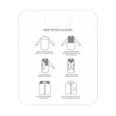 Clothes Folder T-Shirt Top Clothes Clothing Folders Laundry Storage Organizer • £4.42