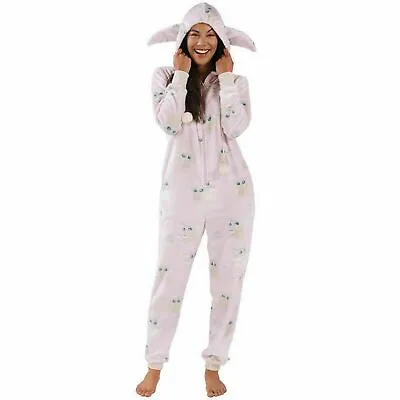Munki Munki Ladies' Plush One-Piece Hooded Pajama Star Wars Baby YODA SMALL 4/6 • $29.95