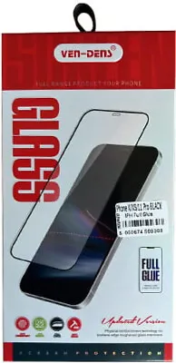 VEN-DENS IPhone 15 /Pro/Pro Max Full Glue Tempered Glass Screen Protector • £3.85