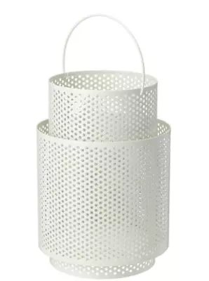 $22 • Buy NEW IKEA Beharska Lantern For Block Candle 10  White 704.259.53
