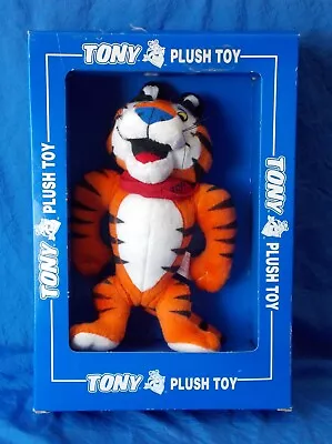 TONY THE TIGER 8  Plush Toy Kelloggs Corn Flakes Promo Vintage 1997 W/ Box  • $9.98