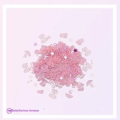 30g Girl Mixed Baby Shower Confetti Table Sprinkles Decorations Free Postage • £2.99