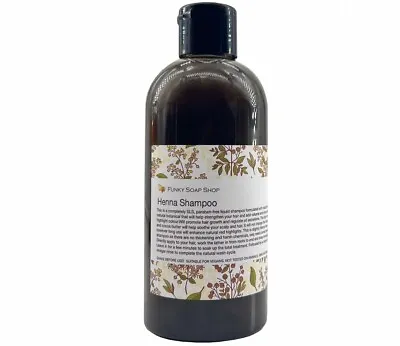 1bottle Liquid Henna Shampoo 100% Natural SLS Free 250ml • £8.40