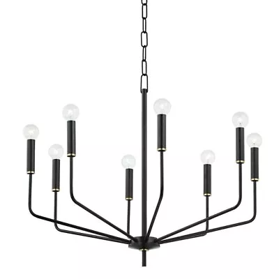 8 Light Chandelier In Thoughtful Simplicity And Transitional Essentials • $518.95