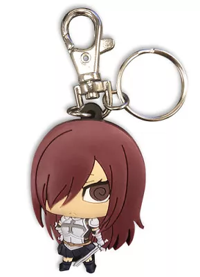 Fairy Tail Erza SD PVC Key Chain Anime Licensed NEW • £9.59