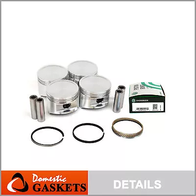 Pistons And Rings Fit 90-97 Nissan D21 Pickup 2.4L KA24E DOHC 12V • $84.99