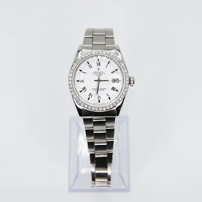 Rolex 34mm 1501 Diamond Bezel • $4400