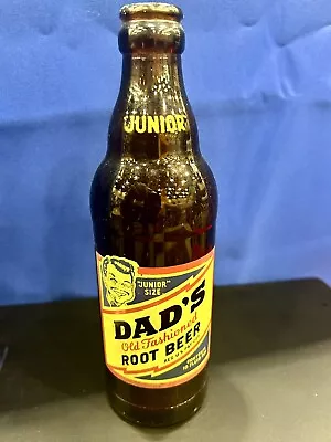 Dads Louisville Ky Kentucky Bottle Soda Antique ACL Root Beer Junior Size 10 Oz • $10