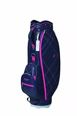 BRIDGESTONE Golf Ladies Caddy Bag LIGHTWEIGHT 8.5 X 46 Inch 2.7kg Navy CBG251 • $577.08