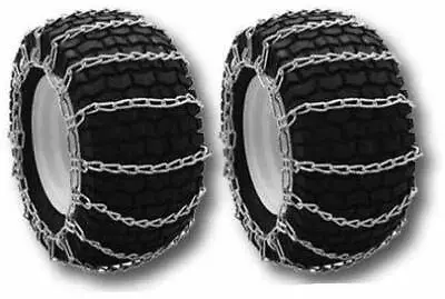 OakTen Set Of Two Tire Chain Fits 4.00/4.80x8 16x4.8x8 2-Link • $47.69