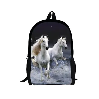 Animal Horse Backpack Children School Bag Travel Rucksack For Kids Boys Girls • $29.99