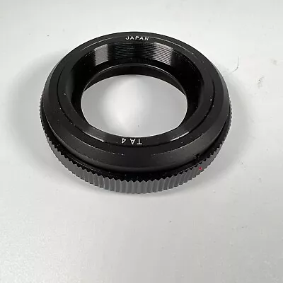Vintage TA4 Camera Lens Adapter T-Mount Screw To Canon FD - UNUSED • £5.99