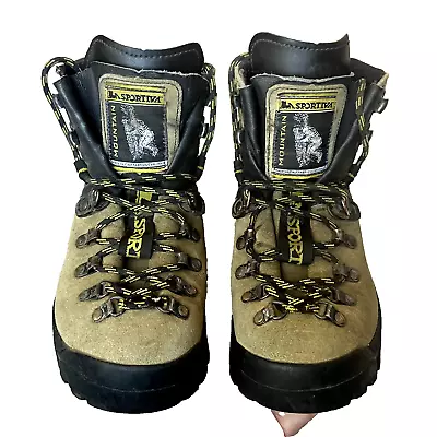 La Sportiva Makulu Mountain Climbing Mountaineering Boots Womens US 7B EUR 38B • $69
