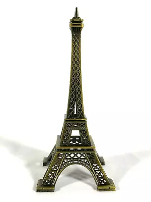 Eiffel Tower Metal Souvenir Building Travel Collectible Vintage • $17.95