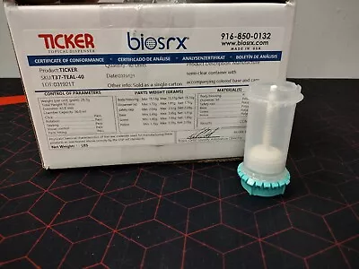 Biosrx Ticker Classic Teal(qty40)-t37-teal-40 • $80.48