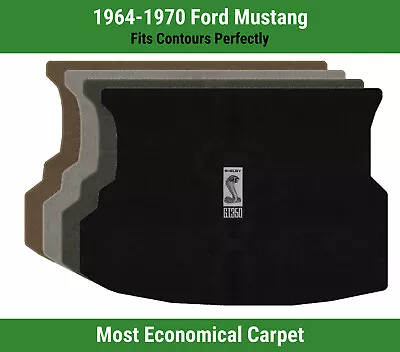 Lloyd Velourtex Trunk Mat For '64-70 Mustang W/Shelby Cobra Snake W/ Silver G.T. • $180.99