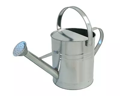 5L Galvanized Metal Watering Can With Rose • £16.99